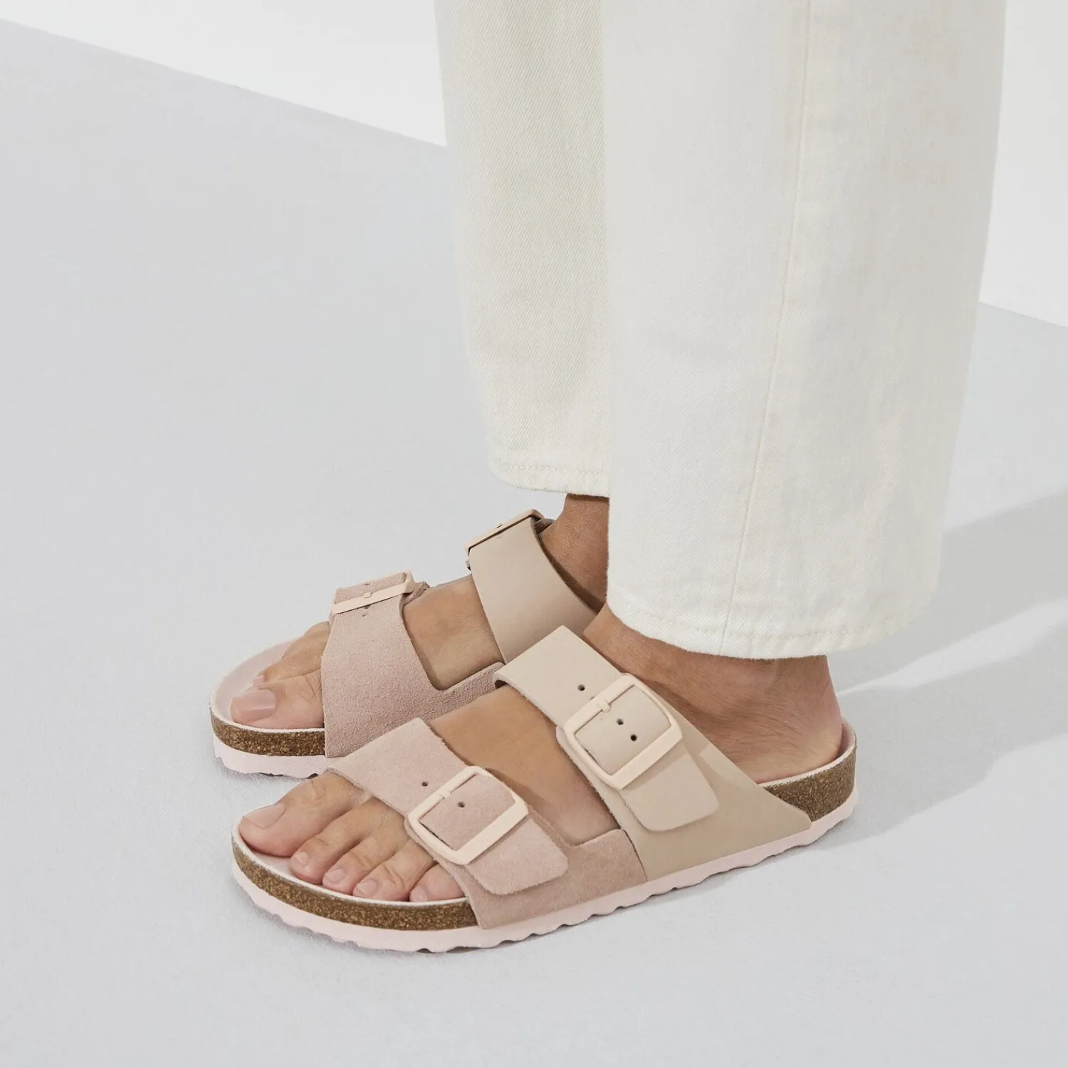 Discount Birkenstock Arizona Split Light Rose