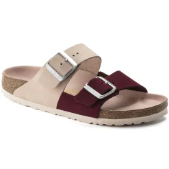 Cheap Birkenstock Arizona Split Maroon