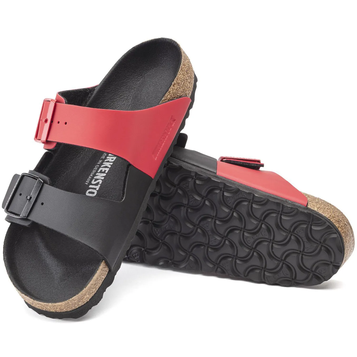 Cheap Birkenstock Arizona Split Icy Active Red