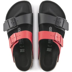 Cheap Birkenstock Arizona Split Icy Active Red