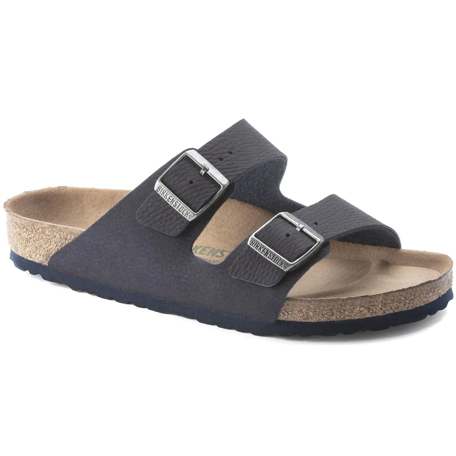Outlet Birkenstock Arizona Vegan Desert Dust Indigo Blue