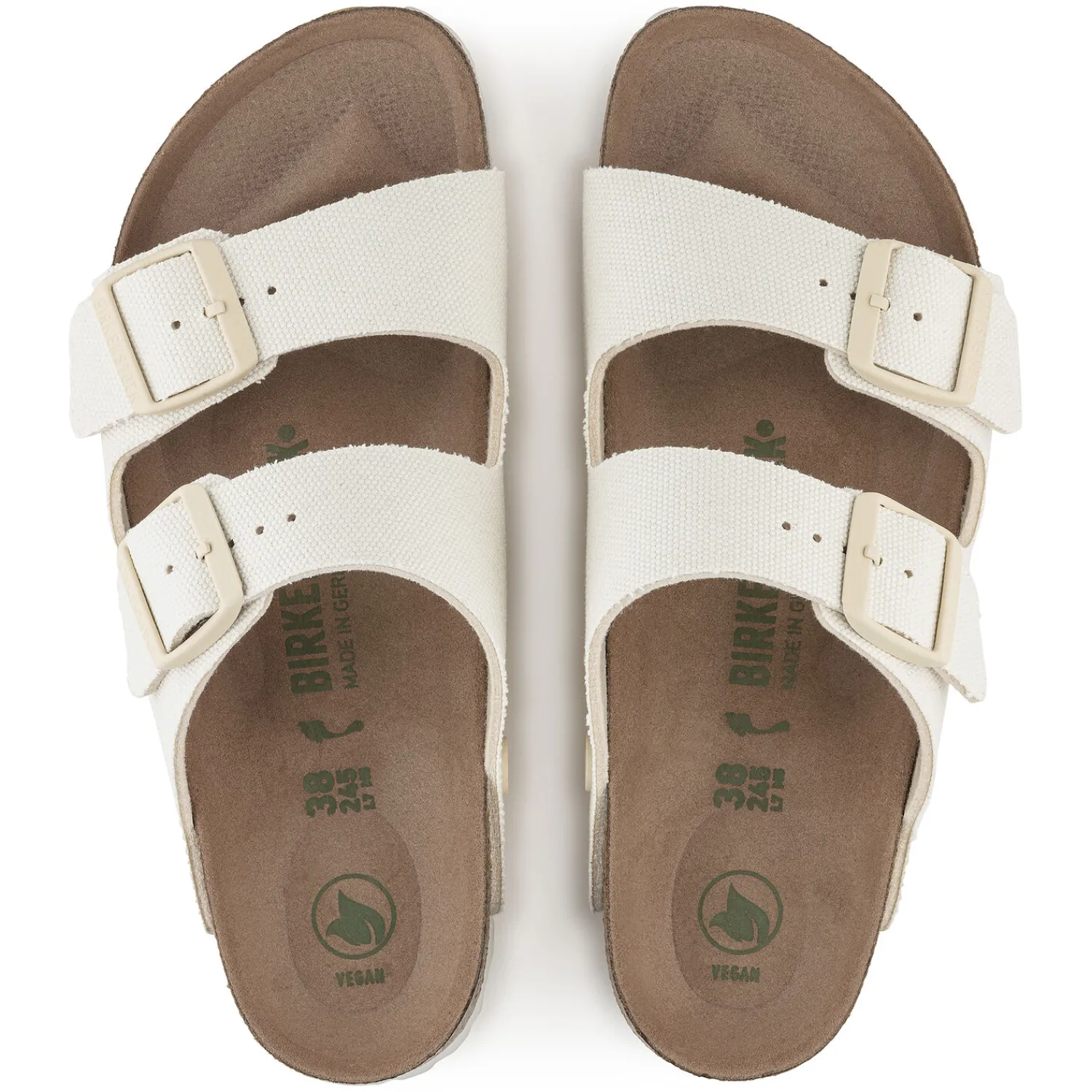 Cheap Birkenstock Arizona Vegan Femmes Eggshell