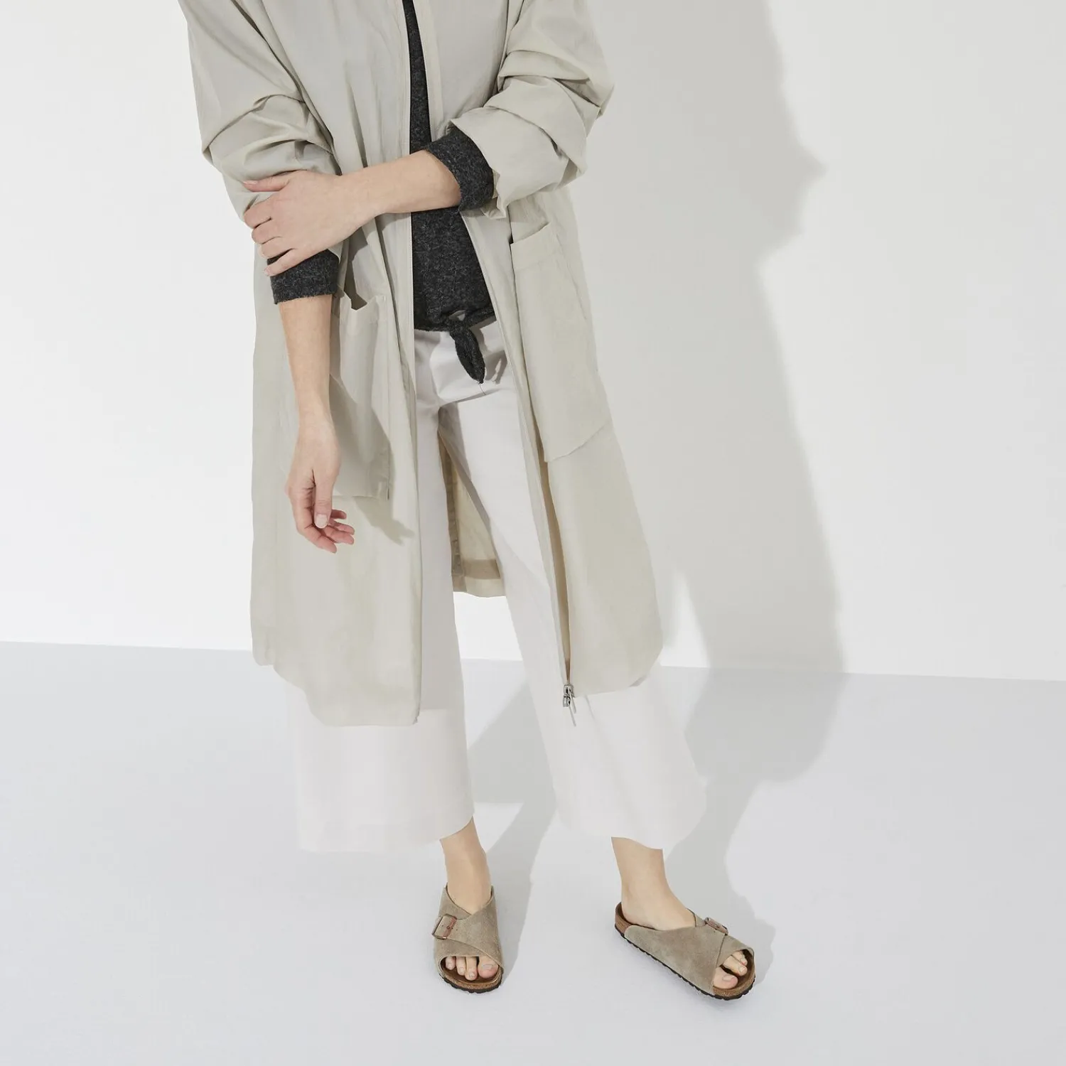 New Birkenstock Arosa Taupe