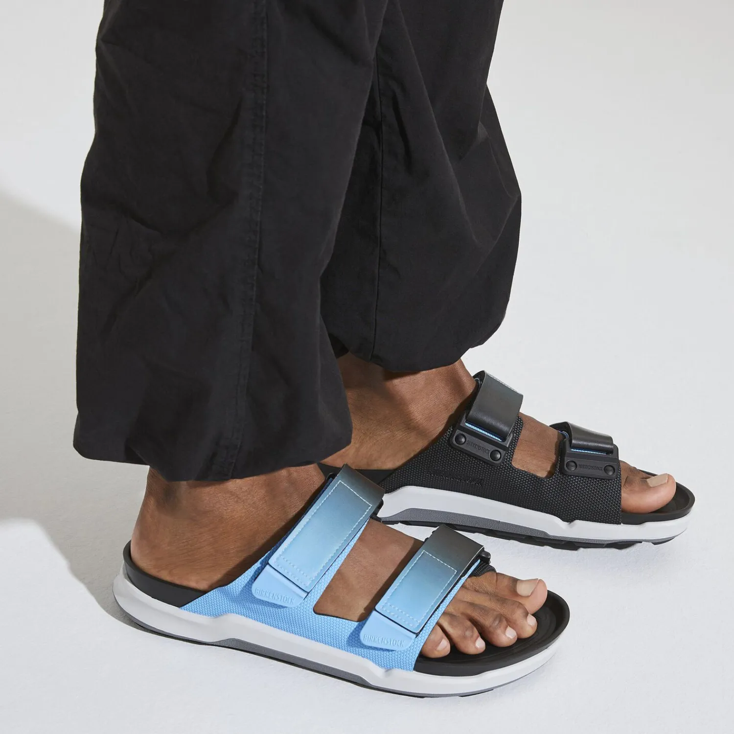Online Birkenstock Atacama Homme Ombre Sky Blue