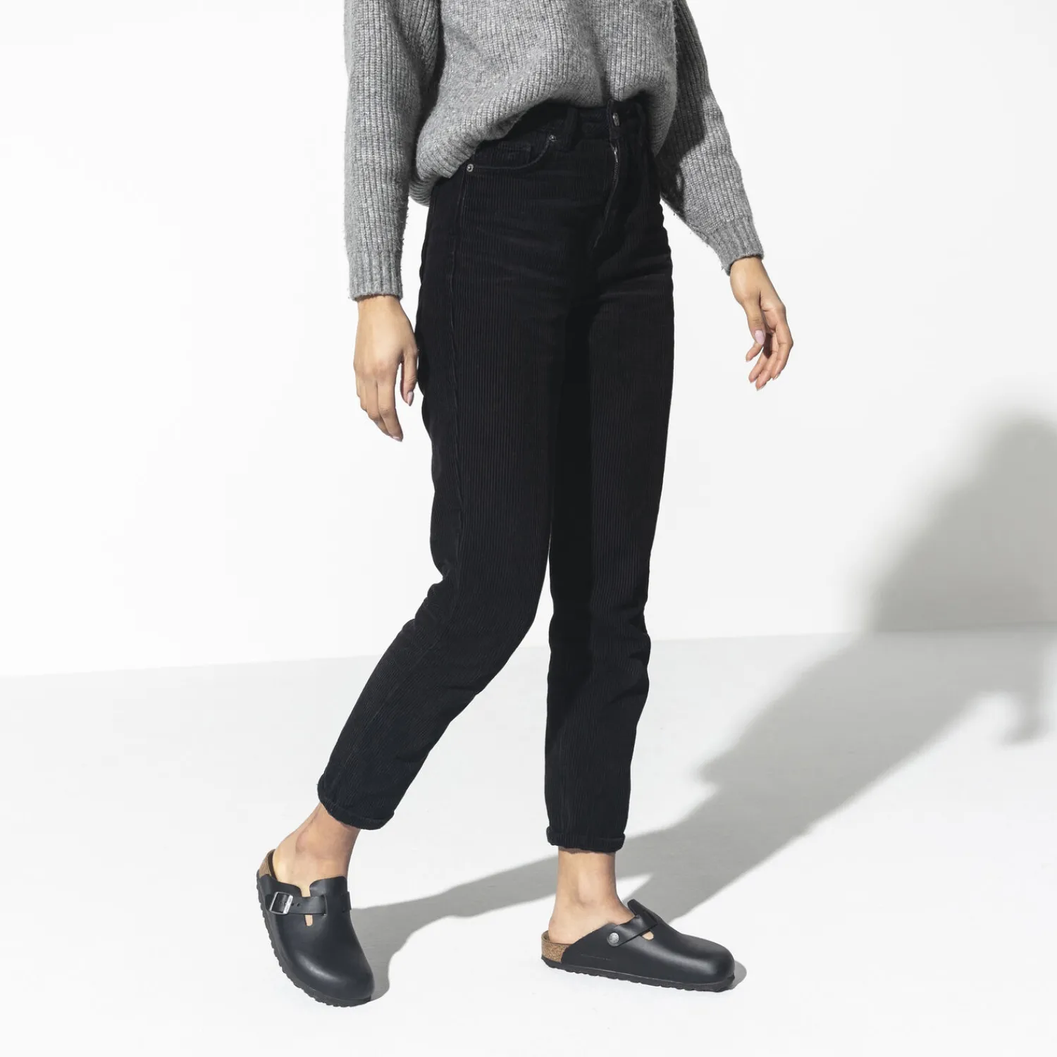 Best Sale Birkenstock Boston Black