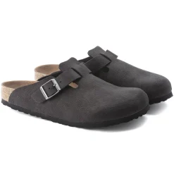 Cheap Birkenstock Boston Desert Dust Black