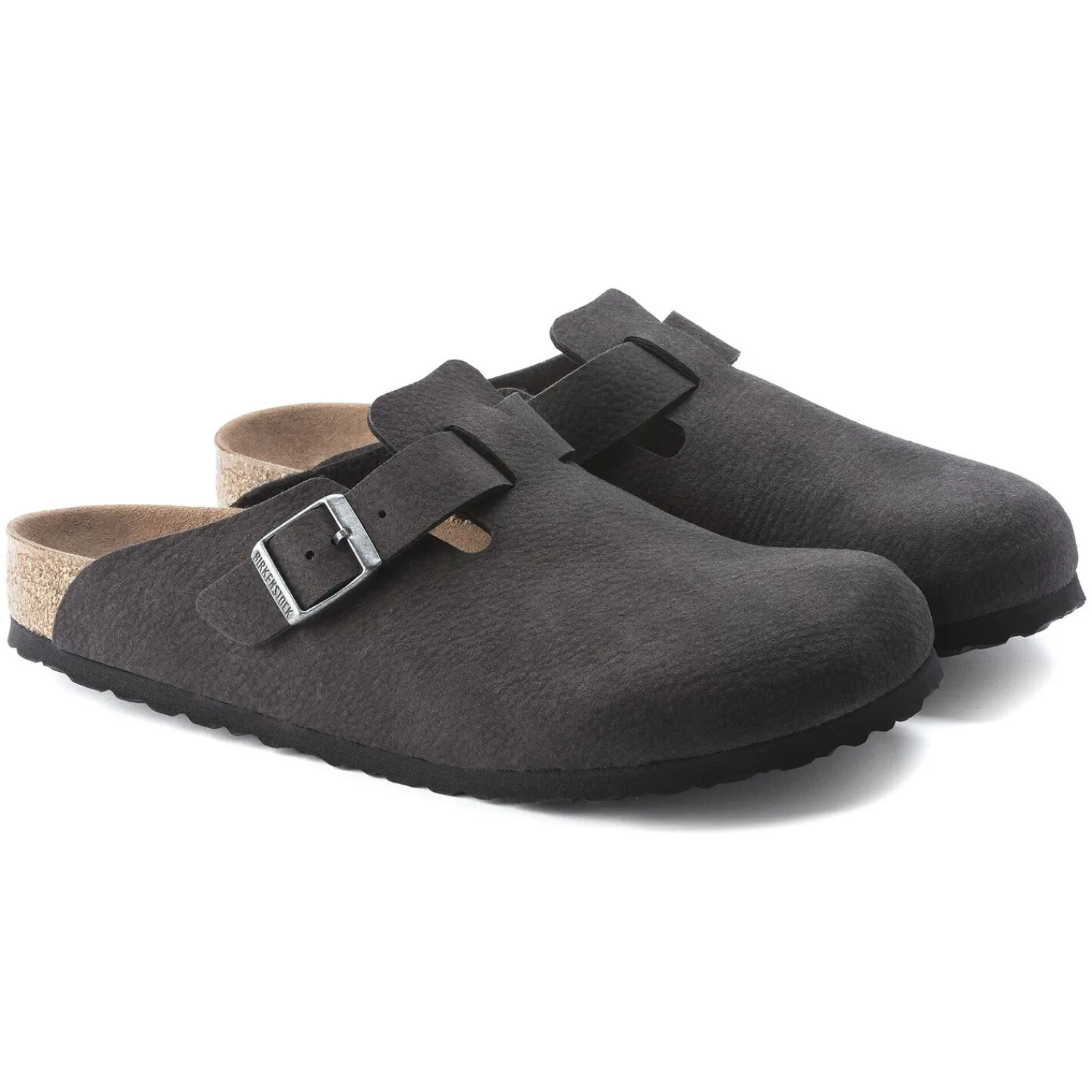 Cheap Birkenstock Boston Desert Dust Black