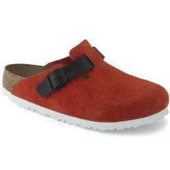 New Birkenstock Boston Tomato/Black