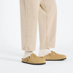Online Birkenstock Boston Latte Cream