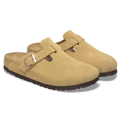 Online Birkenstock Boston Latte Cream