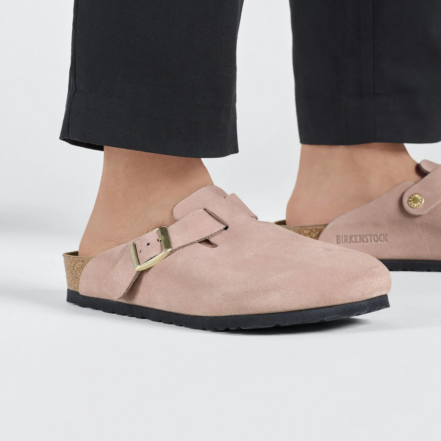 Hot Birkenstock Boston Light Rose