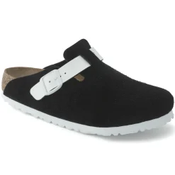 Online Birkenstock Boston Black White