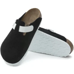 Online Birkenstock Boston Black White