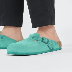 Shop Birkenstock Boston Vert Numerique