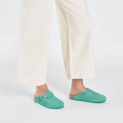 Shop Birkenstock Boston Vert Numerique
