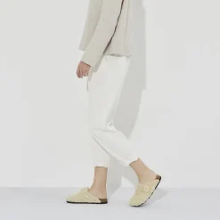 Shop Birkenstock Boston Big Buckle Eggshell