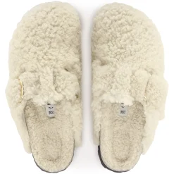Shop Birkenstock Boston Big Buckle Eggshell