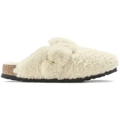 Shop Birkenstock Boston Big Buckle Eggshell