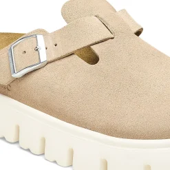 Outlet Birkenstock Boston Chunky Sable Chaud