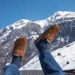 Online Birkenstock Boston En Fourrure D'Agneau Mink