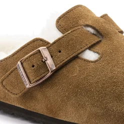 Online Birkenstock Boston En Fourrure D'Agneau Mink