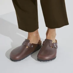 Clearance Birkenstock Boston Grip Vintage Wood Roast