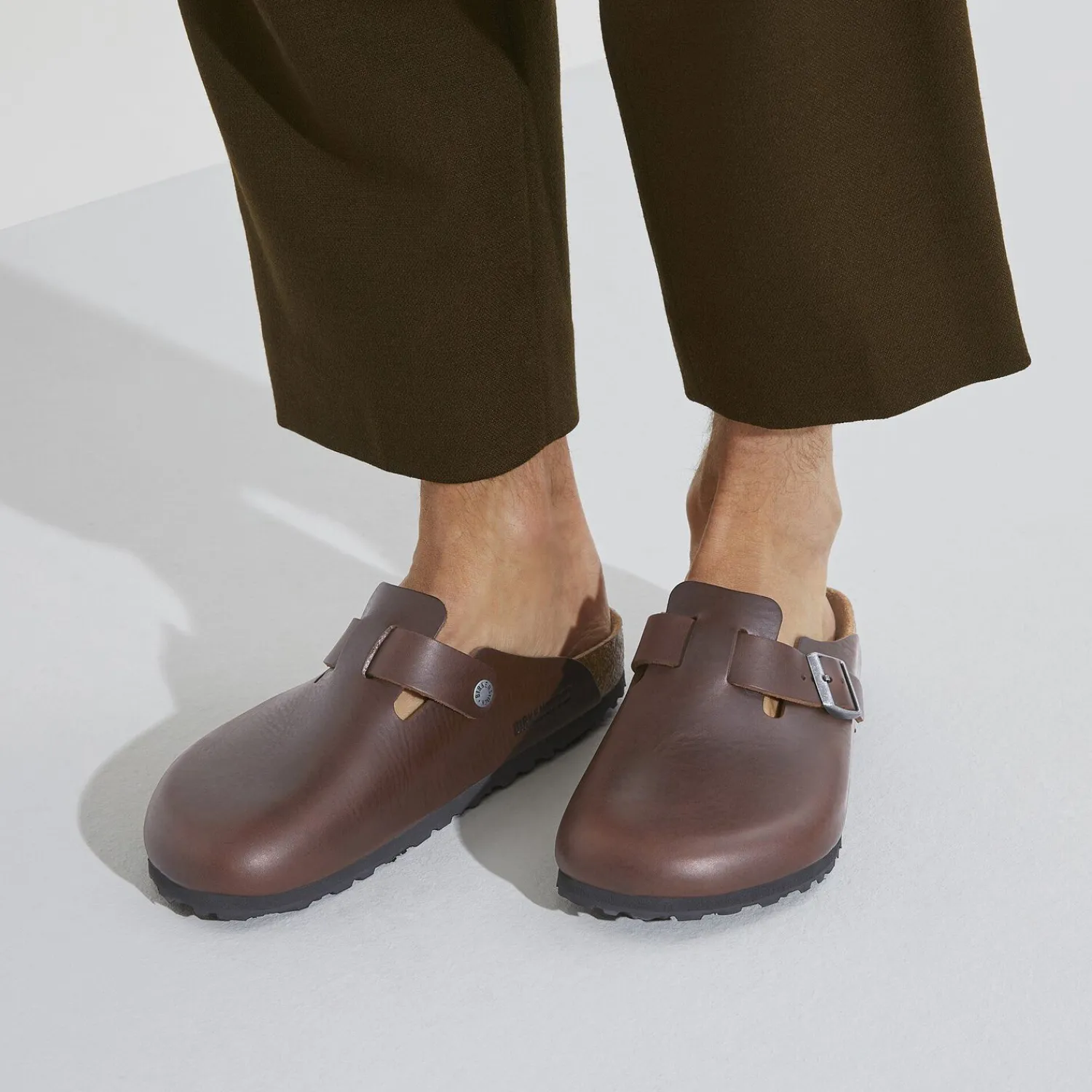 Clearance Birkenstock Boston Grip Vintage Wood Roast