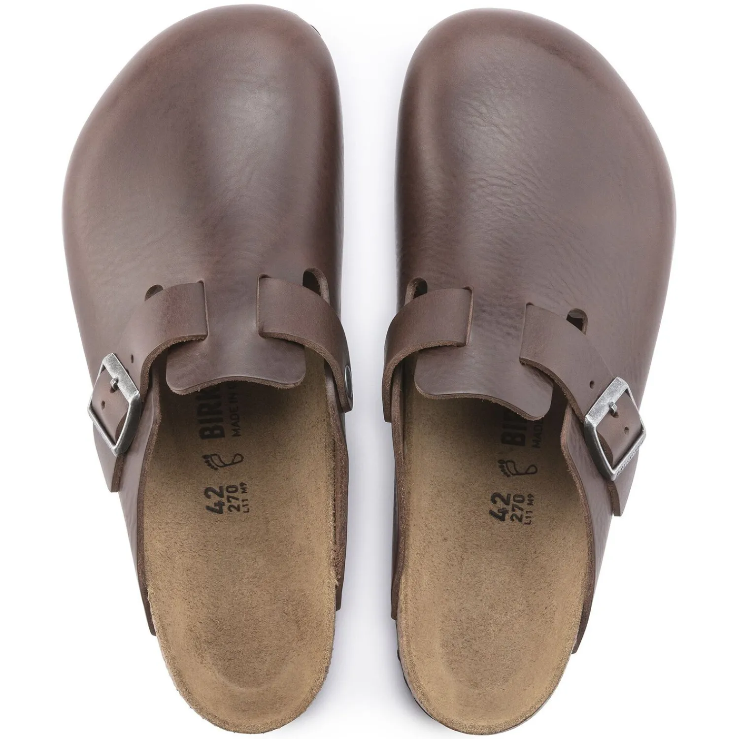 Clearance Birkenstock Boston Grip Vintage Wood Roast