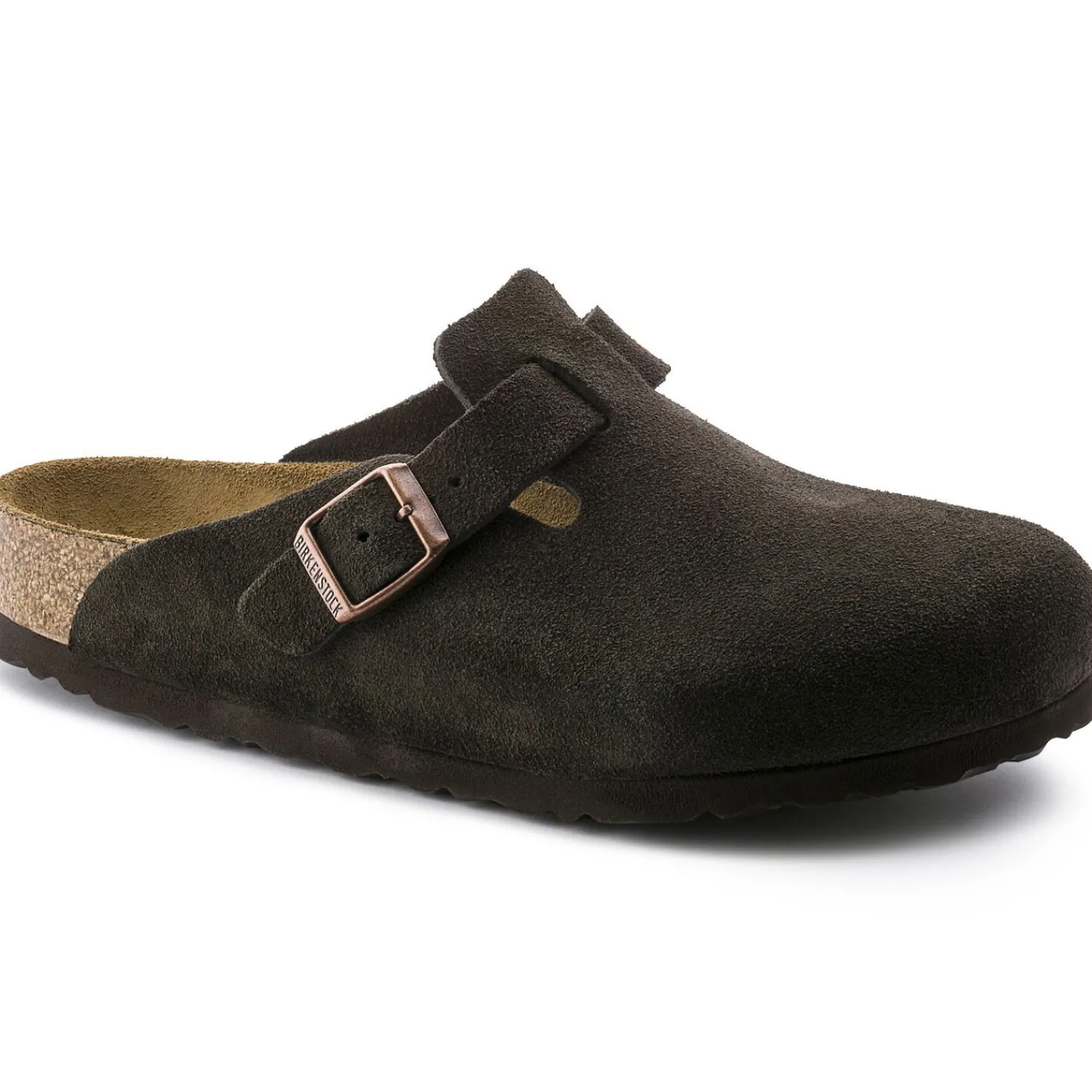Cheap Birkenstock Boston Lit De Pied Souple Mocha