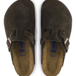 Cheap Birkenstock Boston Lit De Pied Souple Mocha