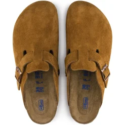 Sale Birkenstock Boston Lit De Pied Souple Mink