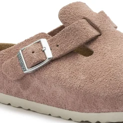 Hot Birkenstock Boston Lit De Pied Souple Pink Clay