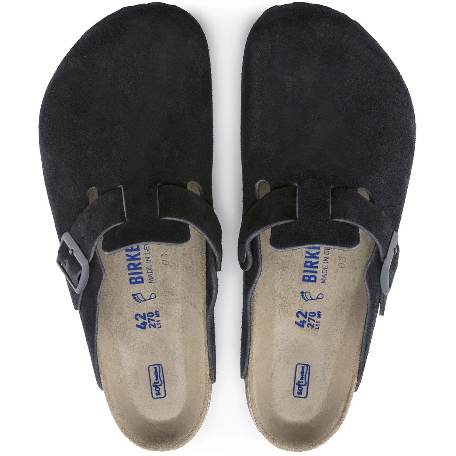 Cheap Birkenstock Boston Lit De Pied Souple Midnight