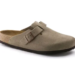 Cheap Birkenstock Boston Lit De Pied Souple Taupe