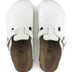 Discount Birkenstock Boston Super Grip White