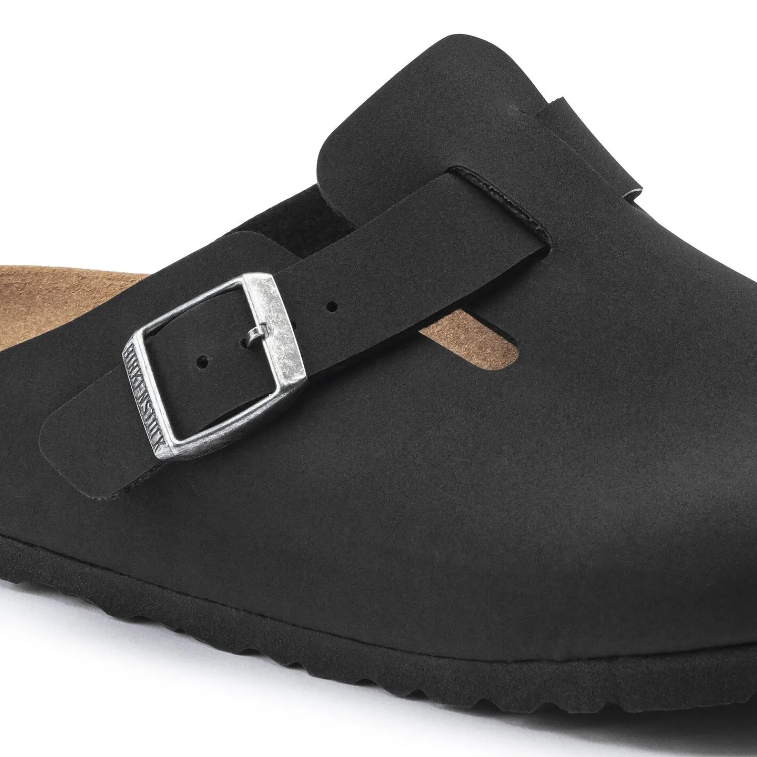 New Birkenstock Boston Vegan Black
