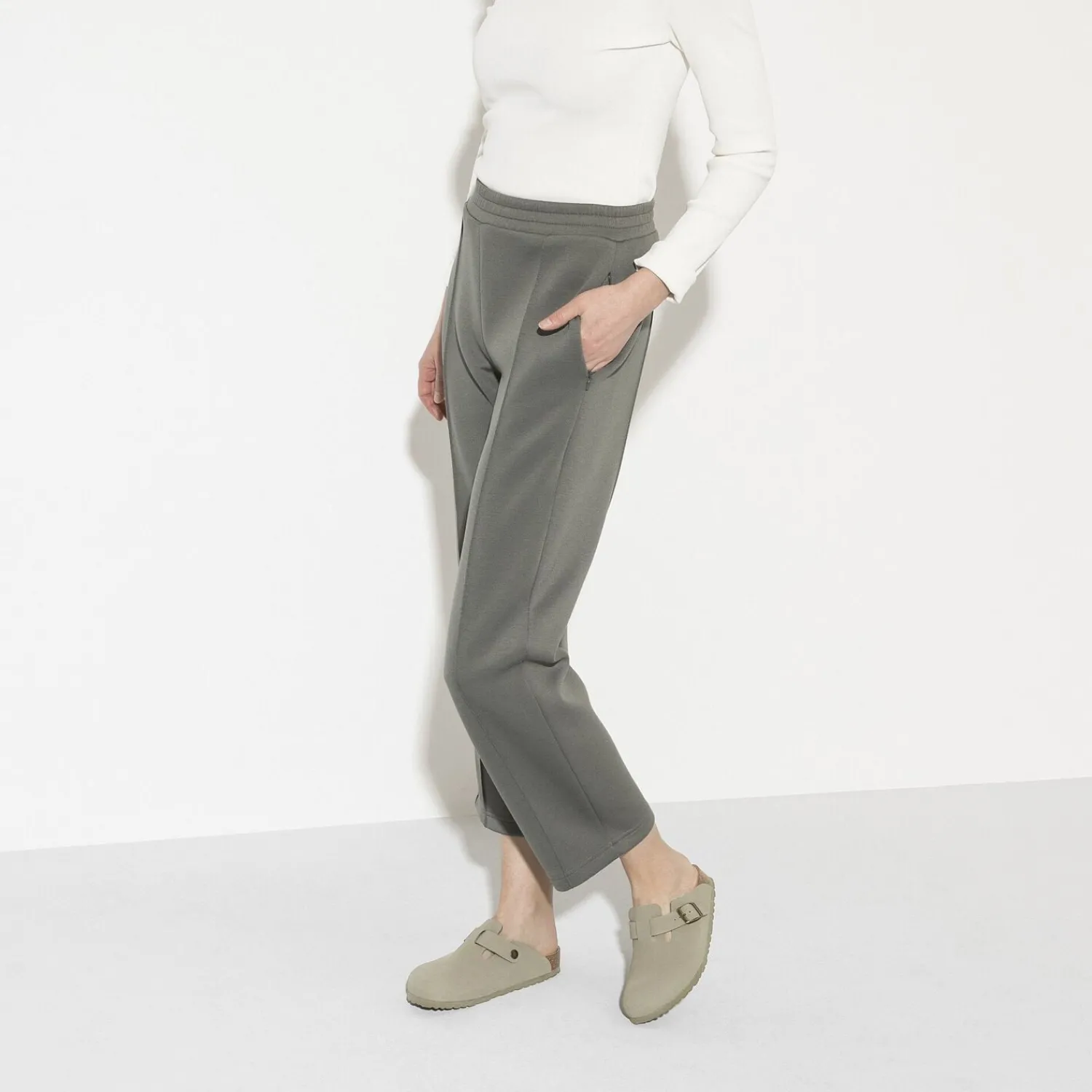 Best Birkenstock Boston Vegan Khaki