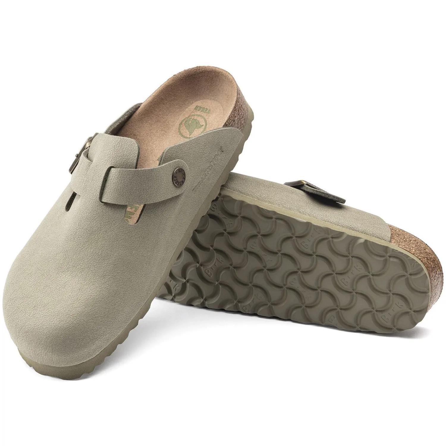 Best Birkenstock Boston Vegan Khaki