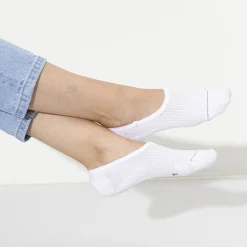 Flash Sale Birkenstock Chaussettes Invisibles En Coton Bio Femme White