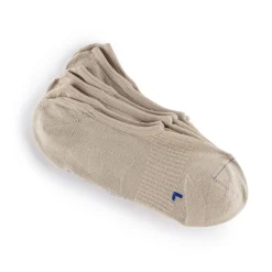 Store Birkenstock Chaussettes Invisibles En Coton Bio Femme Beige