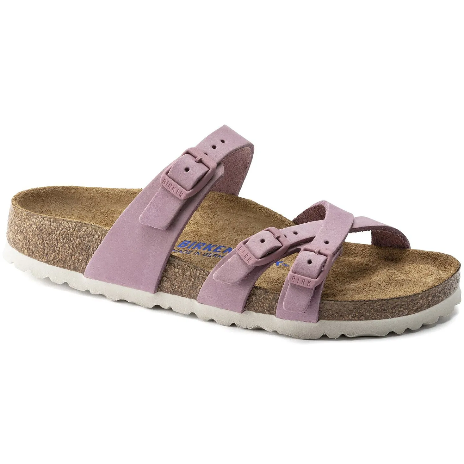 Discount Birkenstock Franca Lit De Pied Souple Orchid
