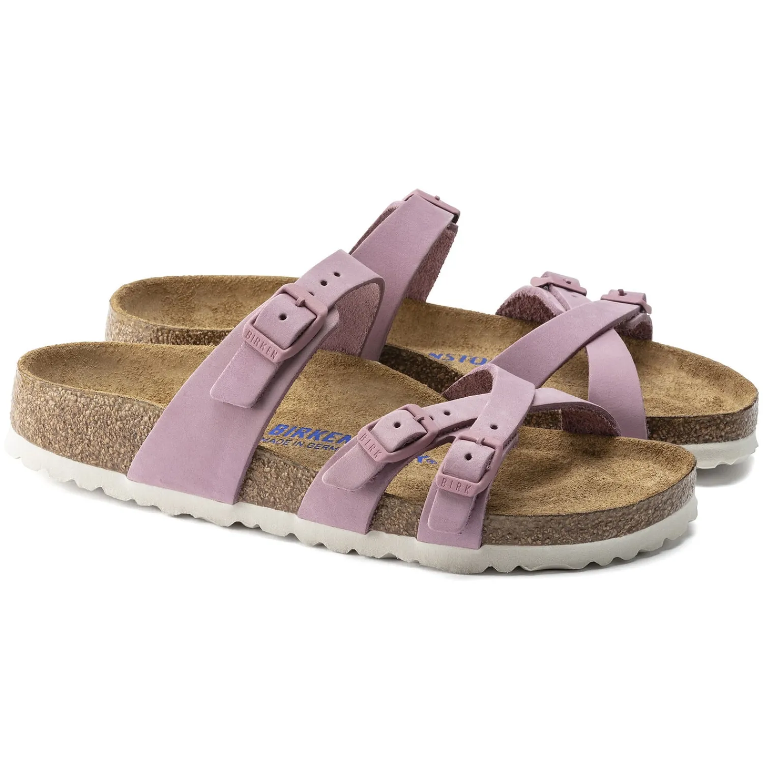 Discount Birkenstock Franca Lit De Pied Souple Orchid