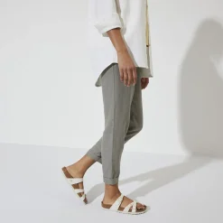 Sale Birkenstock Franca Vegan Canvas Eggshell