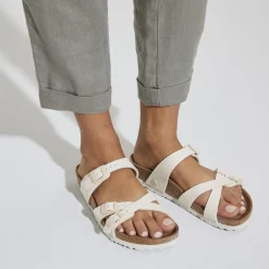 Sale Birkenstock Franca Vegan Canvas Eggshell