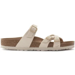 Sale Birkenstock Franca Vegan Canvas Eggshell