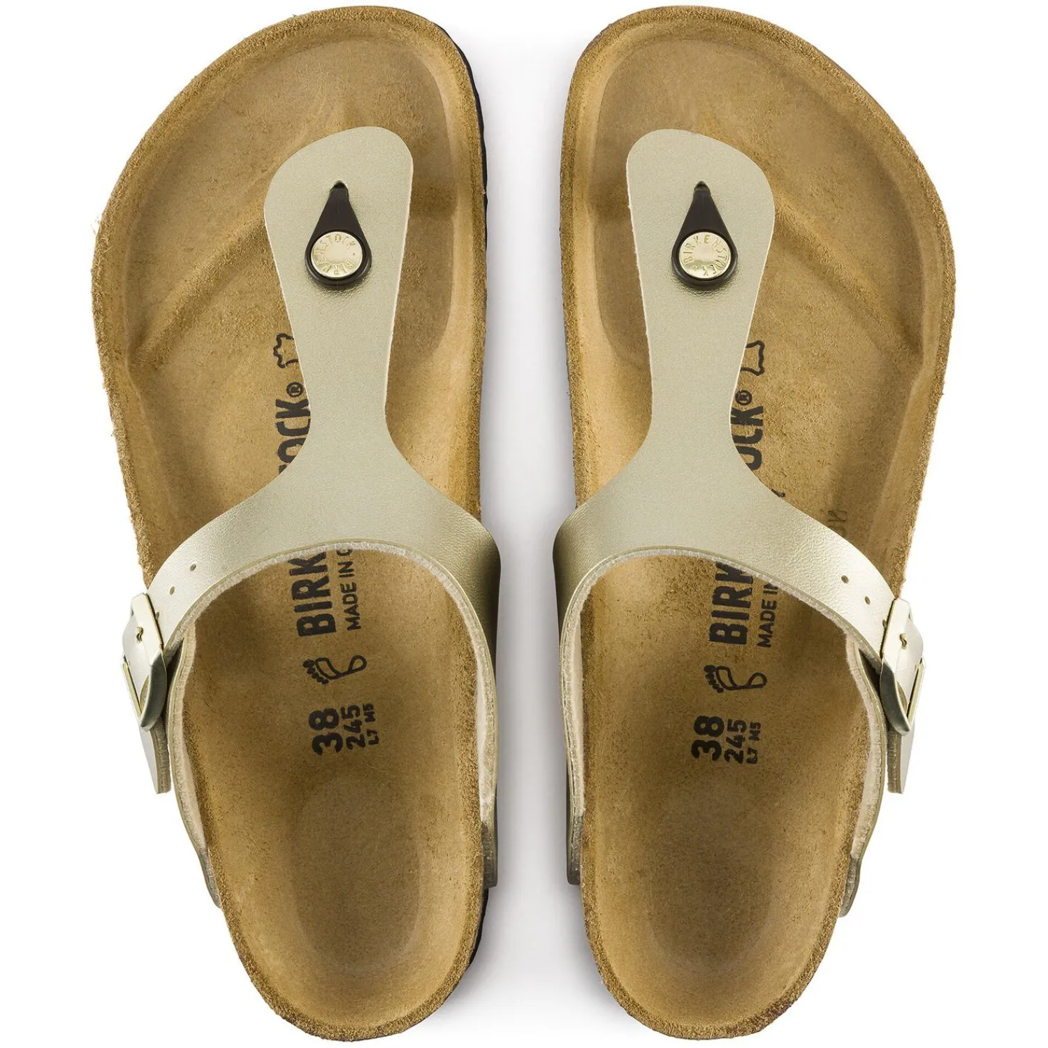 Store Birkenstock Gizeh Gold