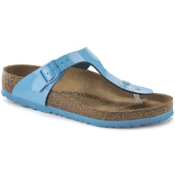 Cheap Birkenstock Gizeh Patent Sky Blue