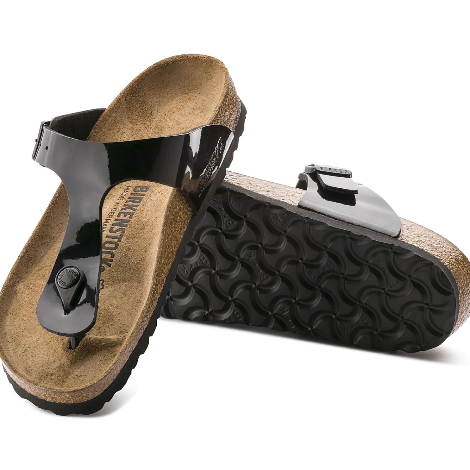 Hot Birkenstock Gizeh Black Patent