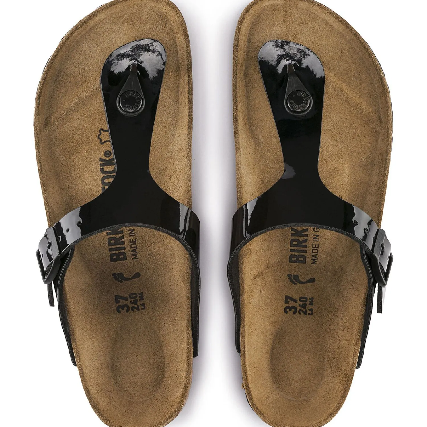 Hot Birkenstock Gizeh Black Patent