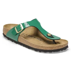 Fashion Birkenstock Gizeh Patent Digital Green